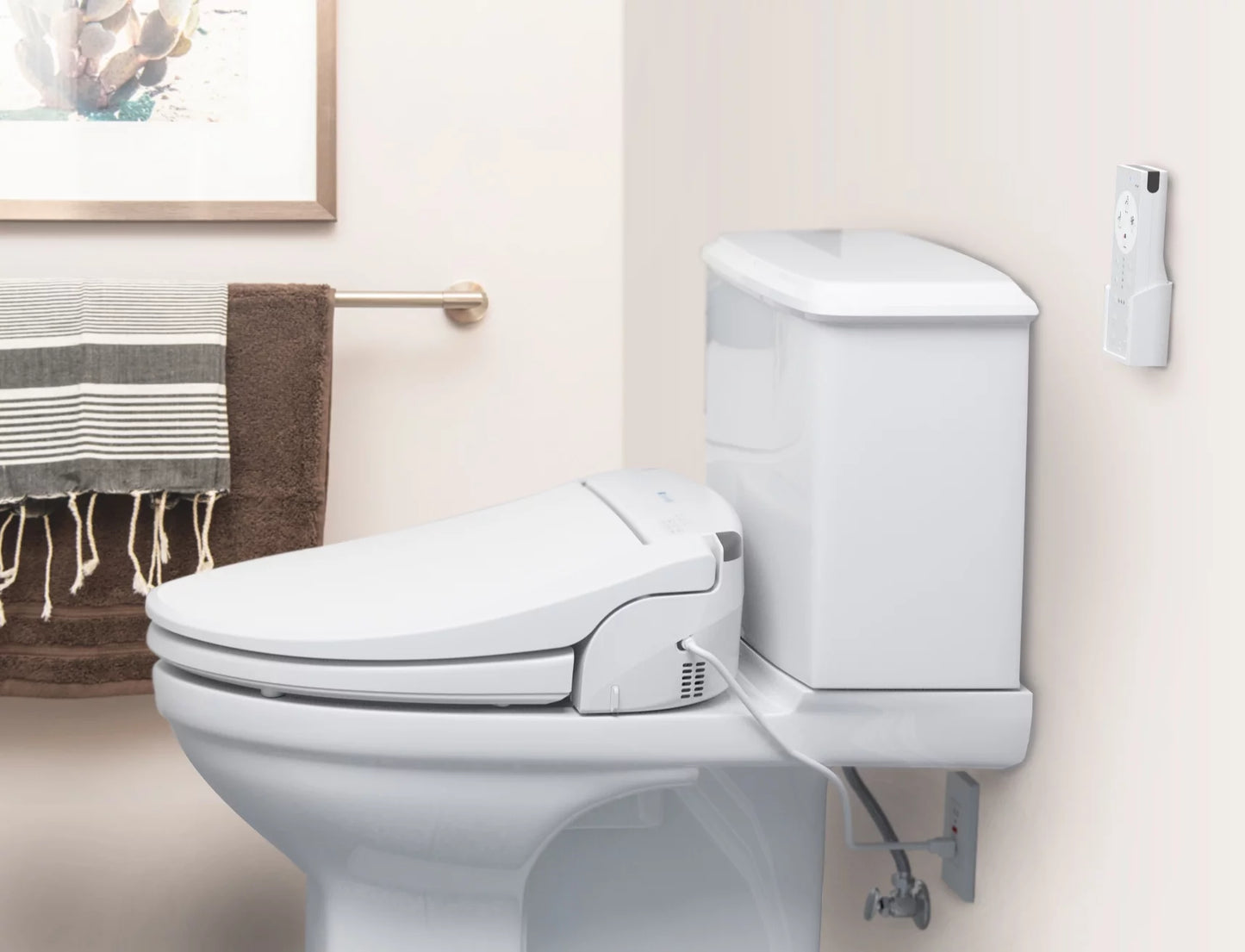 Swash White Bidet Nozzle, 9.7 Steel with Seat, DS725 Elongated lbs Advanced Stainless Brondell