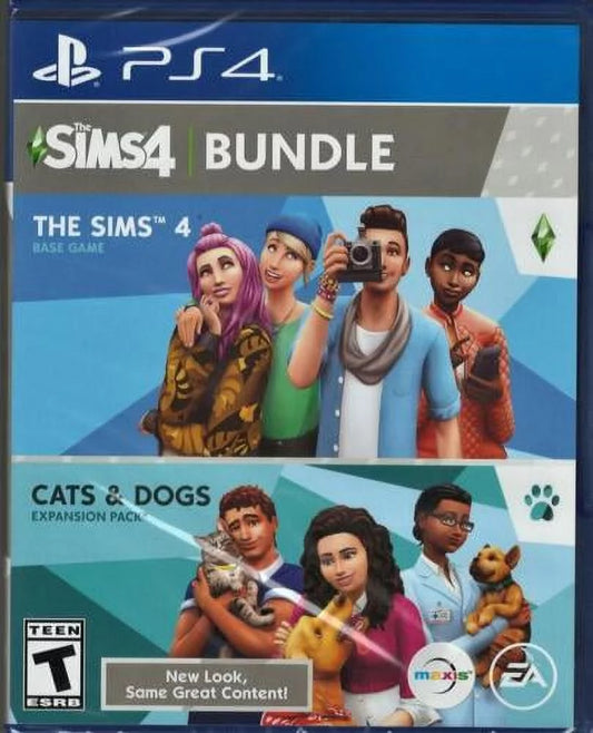 (Brand and Sims PLUS PS4 4 Version) THE Factory Dogs PlayStat US Cats New Sealed