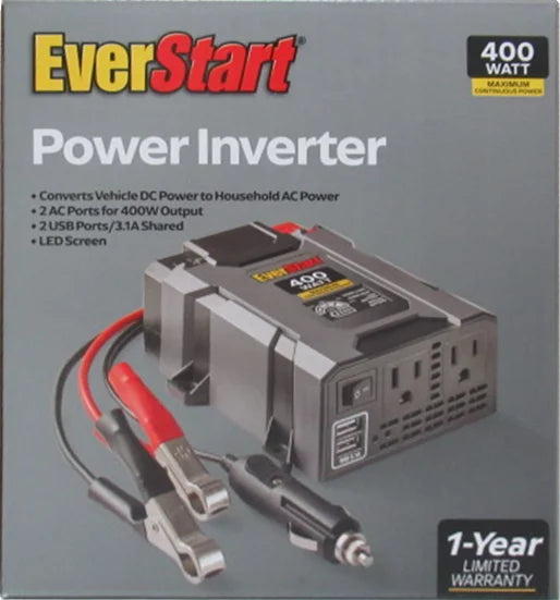 400 Vehicle Inverter Watts Power