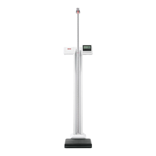 with Scale White 777 Column Battery / Rod kg 250 Height Capacity Digital seca lbs. 550 Operated Display (EA/1)