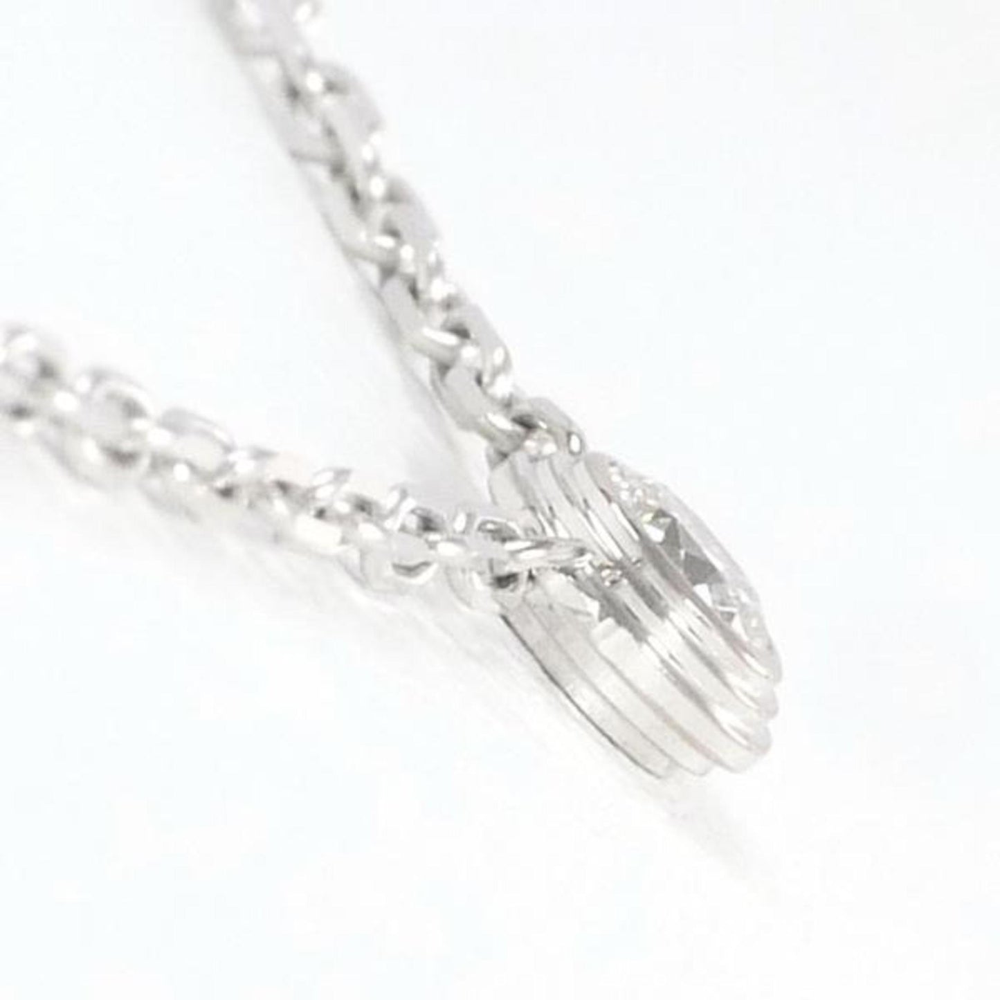 (Good) Necklace 3.0g SM Cartier Similar weight K18WG Pre-Owned approx. 41cm D'Amour Approx. Diamond Total