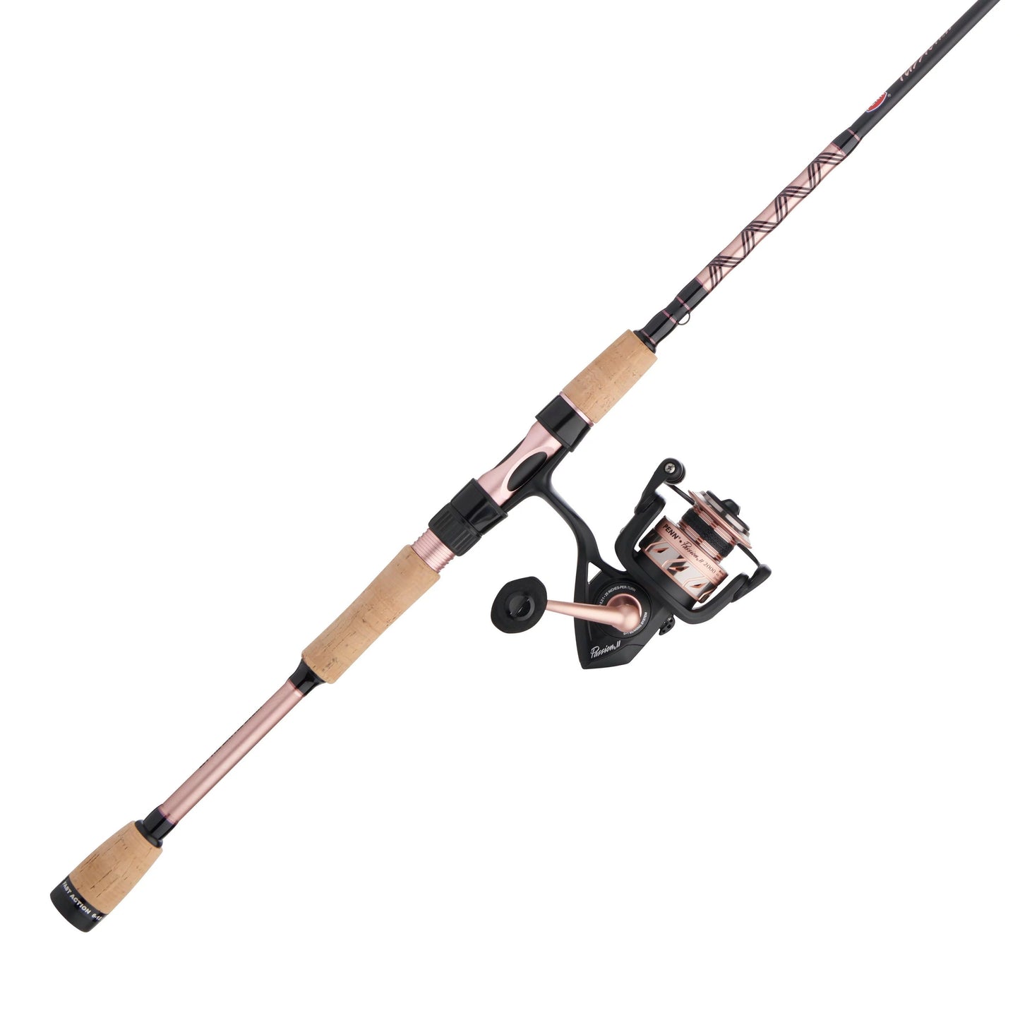 6'6" Reel Spinning PENN Passion Combo, 2000 II Size