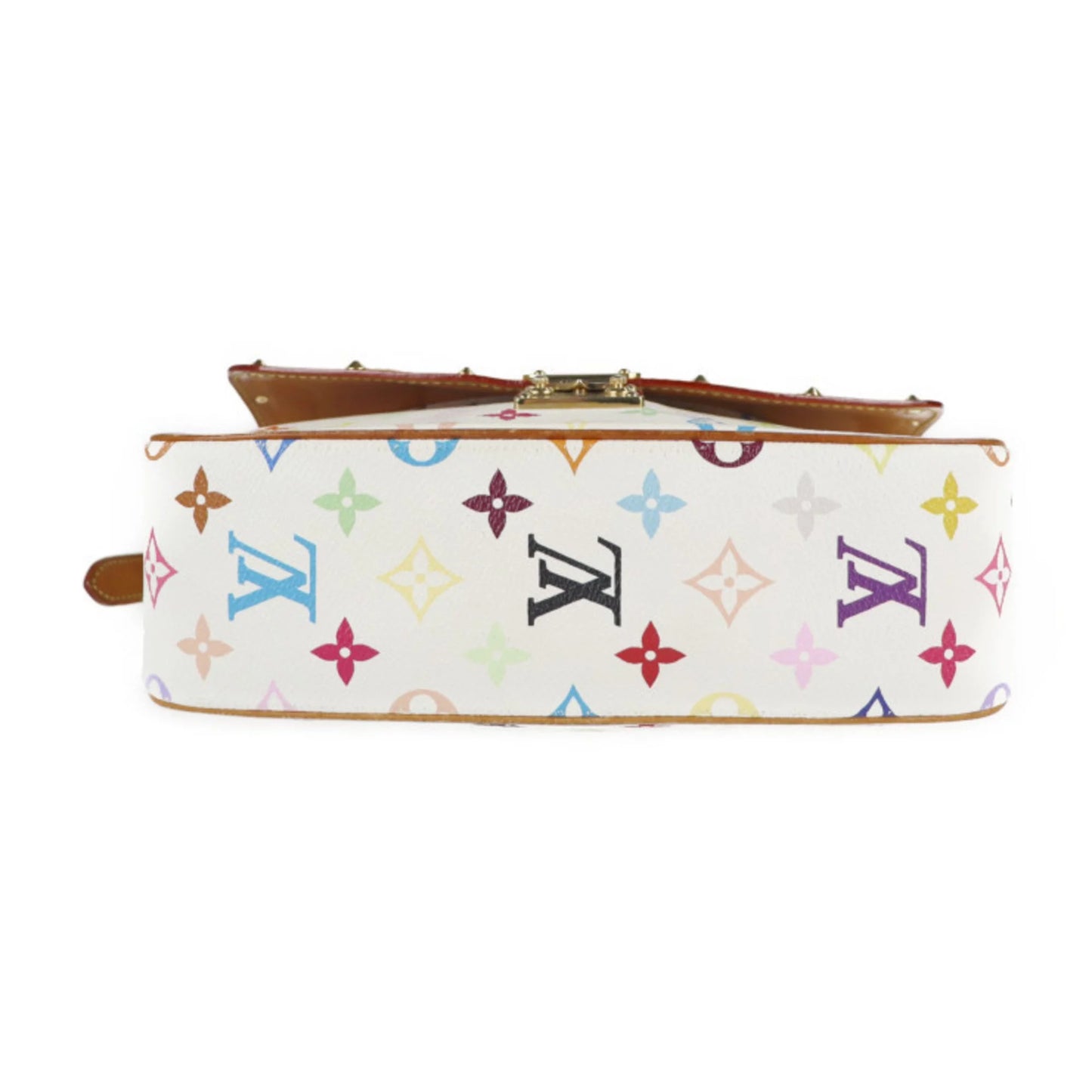 Vuitton LOUIS VUITTON multicolor Louis Sologne monogram bag shoulder (Good) M92661 Pre-Owned canvas