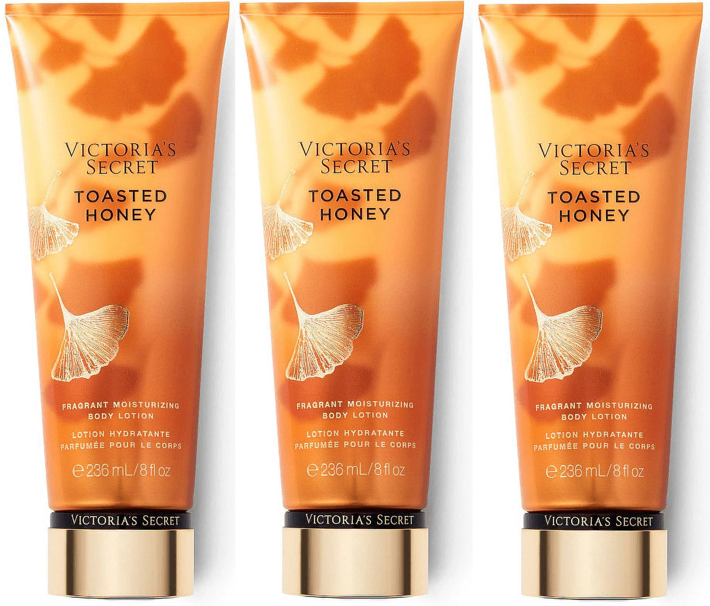 3 Toasted Secret of Set Honey Fragrant Moisturizing Lotion Victoria's Body