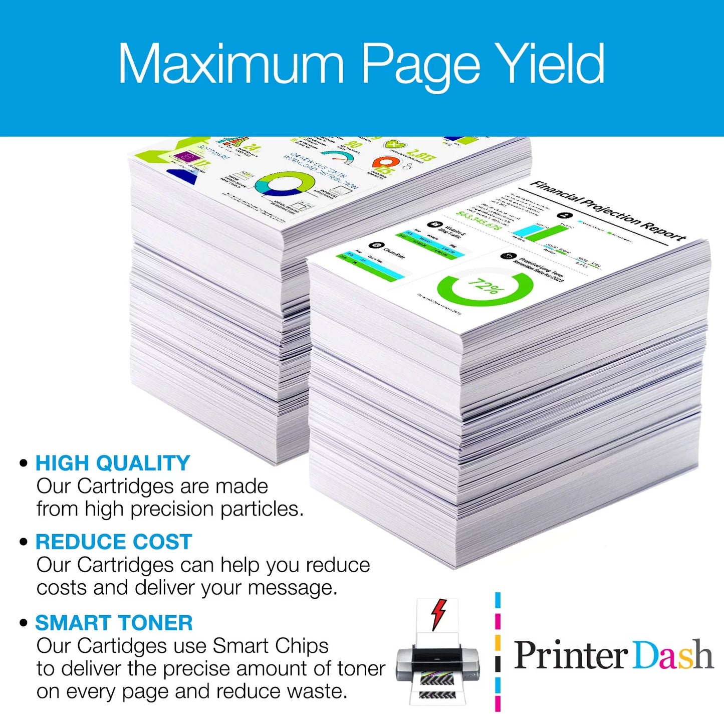 SuppliesMAX Fax Imaging Compatible Yield) for (KX-FA134) (2/PK-650 Page Panasonic KX-F1000/F1020/F1050/F1100/F1150/F1200 Replacement Film