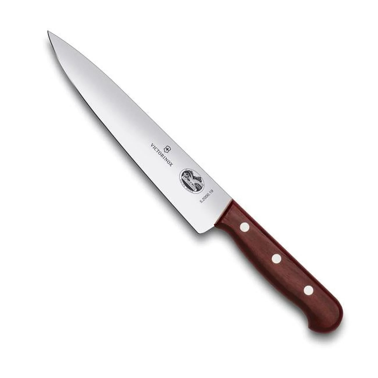 2019 Swiss Kitchen Army & Blade Brands in. Narrow Straight, Stiff Chefs Wood Victorinox 7