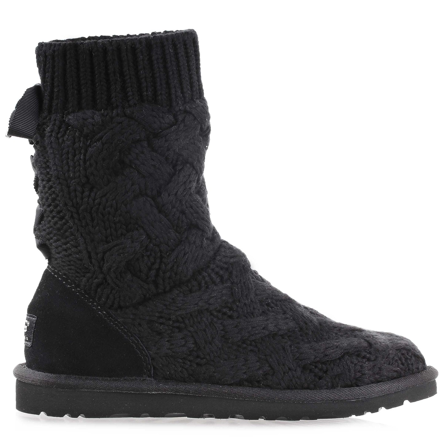 6 Knit Black Ugg Womens Australia Isla Boots