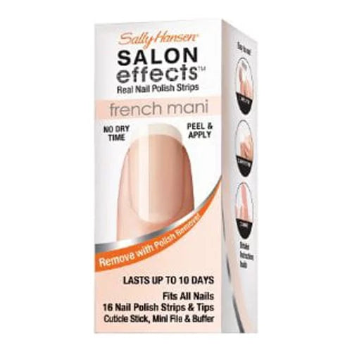 Strips French 2pcs Excusez Hansen Real Effects Nail Mani Salon Moi! Sally Polish