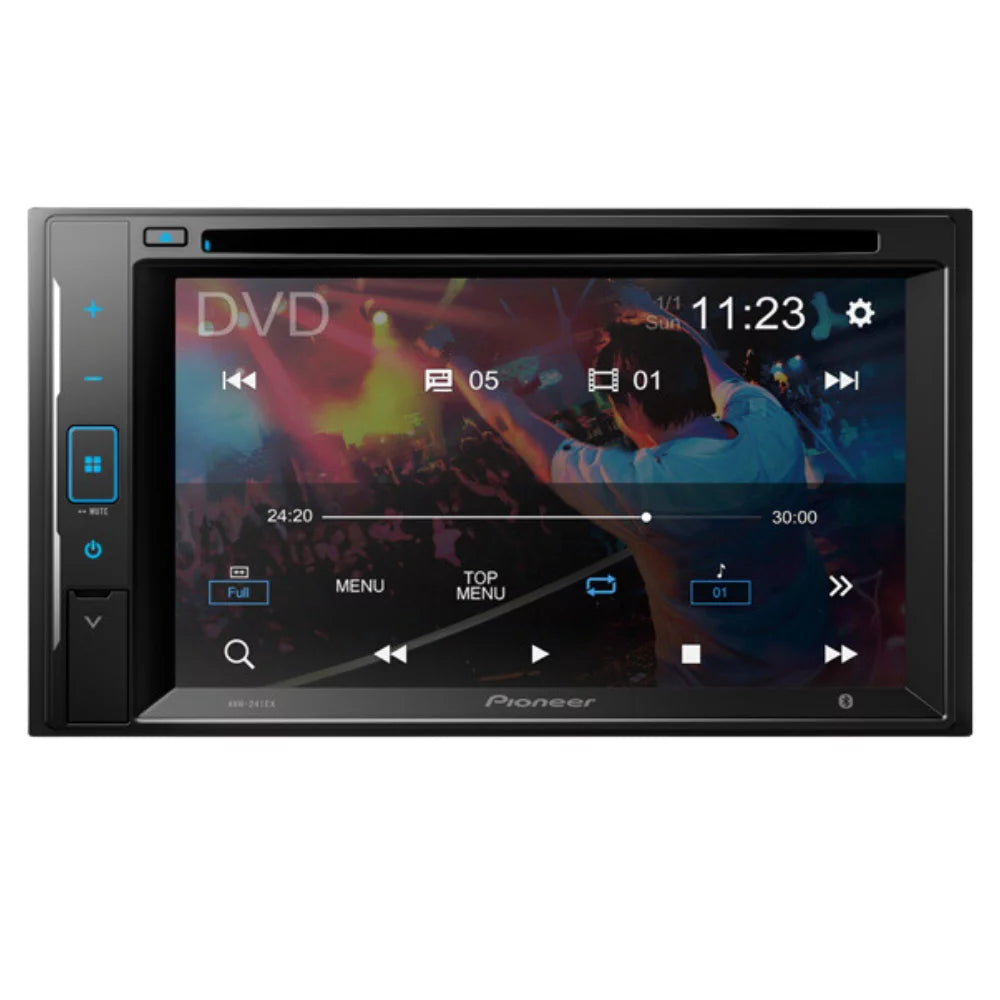 1994-1996 Pioneer Ninety-Eight Double Oldsmobile Bundle Bluetooth/Backup Camera/Install Touchscreen with Kit/in-Dash KIT4823 for Stereo AM/FM Receiver DIN AVH-241EX 6.2" DVD/CD Car W/ Media Digital