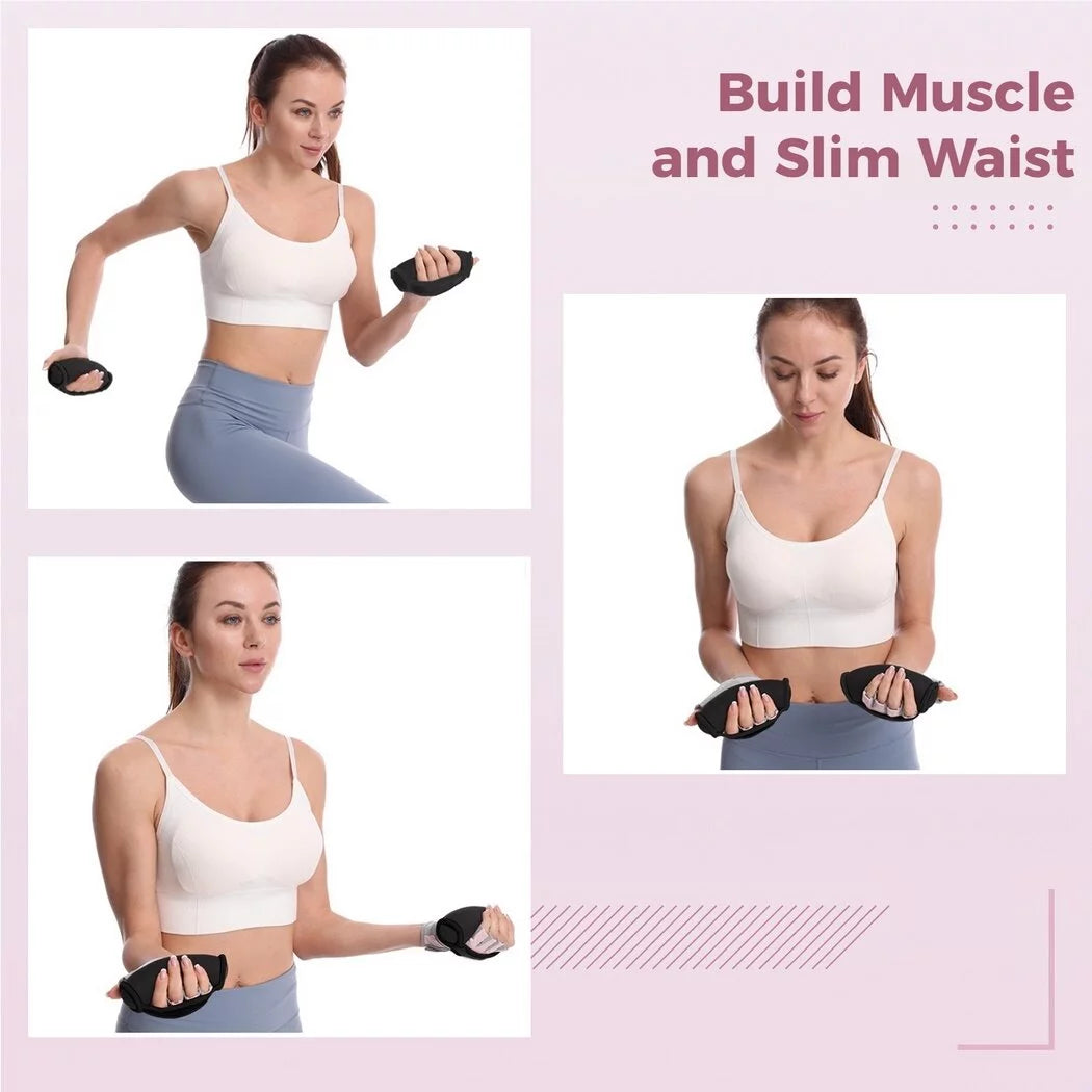 with Dumbbell Weight Set Strap 2lbs Running, Men. Weight Sets of Physical Hand for Therapy Adjustable and Walking Women Jogging, Dumbbell 0.9kg for 2, Hand / Hand