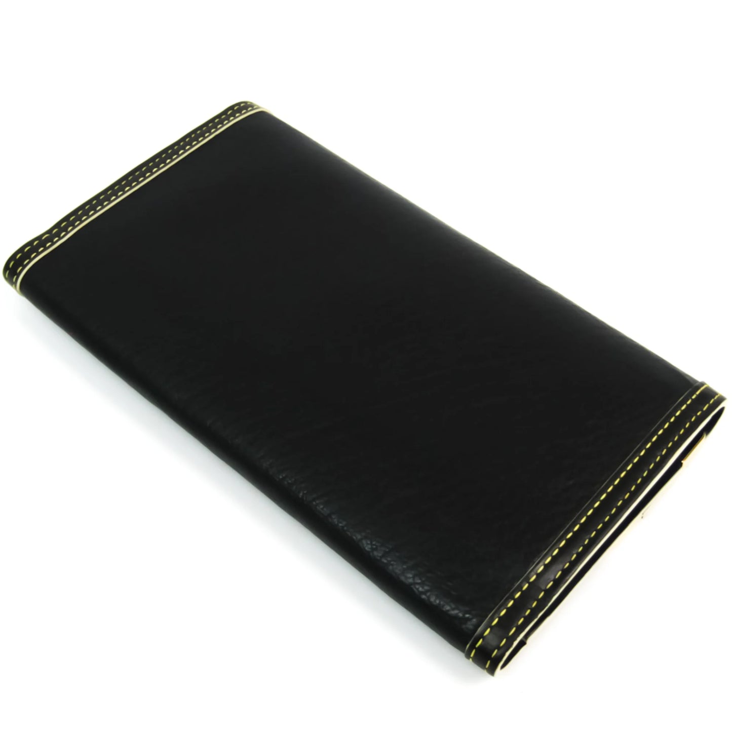 Wallet (Good) M91836 Long Tresor Suhali (bi-fold) Leather Porte Pre-Owned Noir Suhali Women's International Vuitton Louis