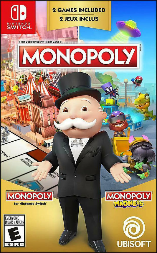 + Switch for Switch, Monopoly Nintendo Nintendo Madness - Monopoly Nintendo