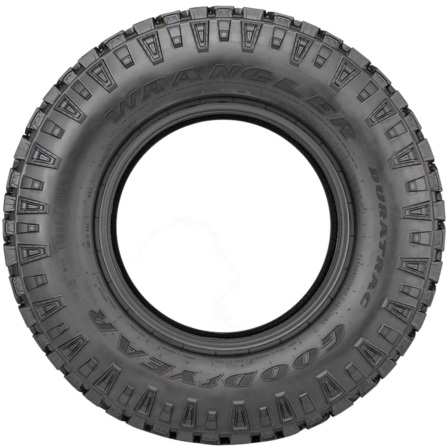 Tire Truck Wrangler DuraTrac LT325/60R20 Light Studdable Terrain E Goodyear 126/123Q Rugged