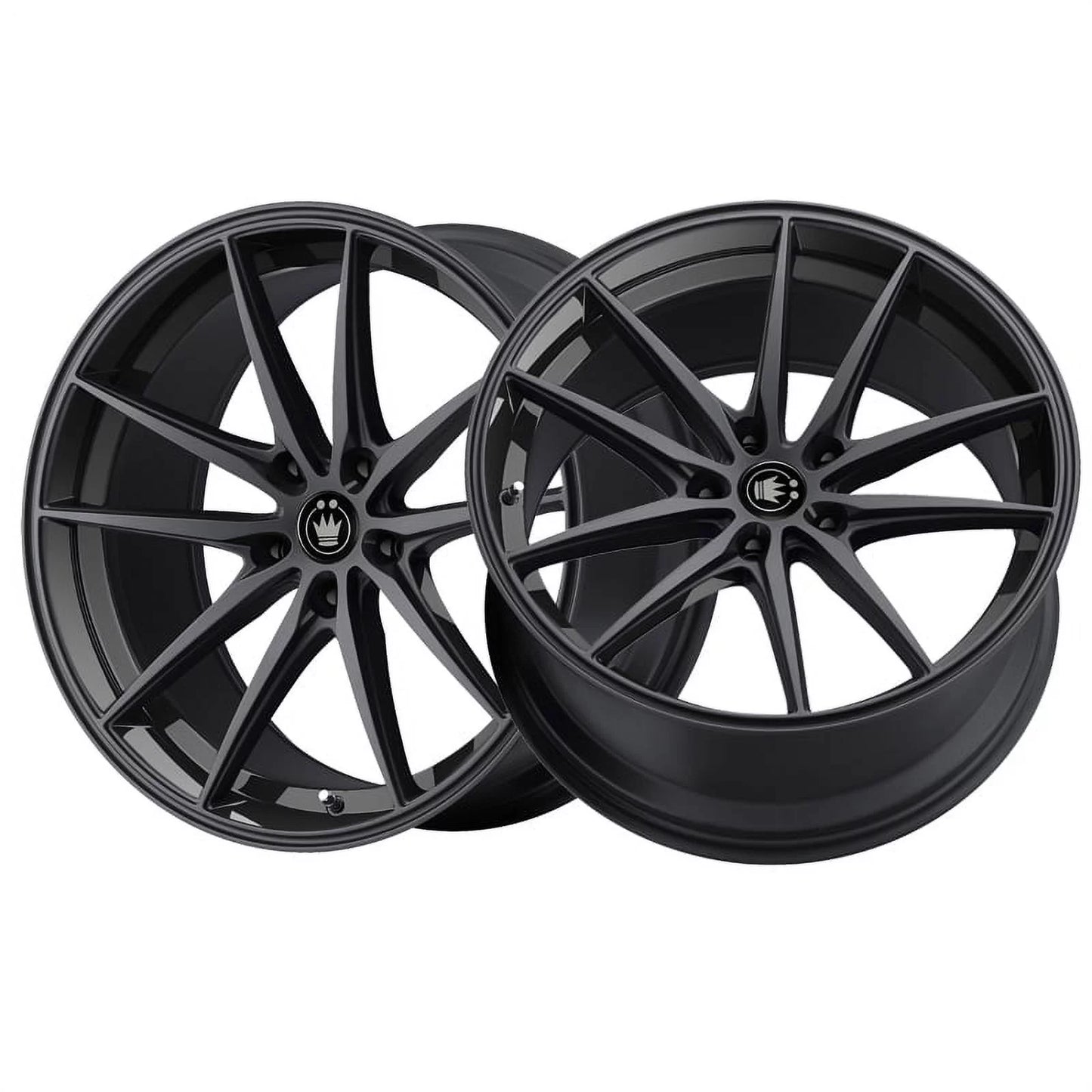 Wheel 16x7.5 +45et Konig 37B Oversteer 5x100 Black Gloss