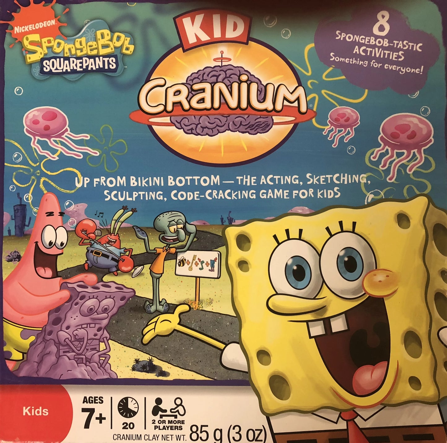 Sponge Cranium Bob Games Board Kids by Hasbro