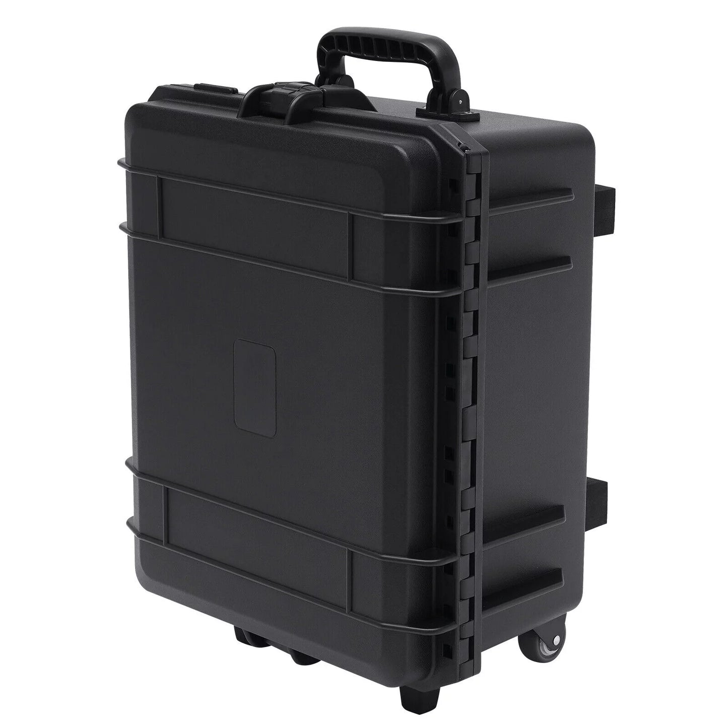 12" 5 16.7" Hard and Black Handle Case with 21.25" Layers x Tools x Equipment Box and Portable Camera Large Case Hard Water Foam Protective Miumaeov Laptop with Shock Wheels Resistant