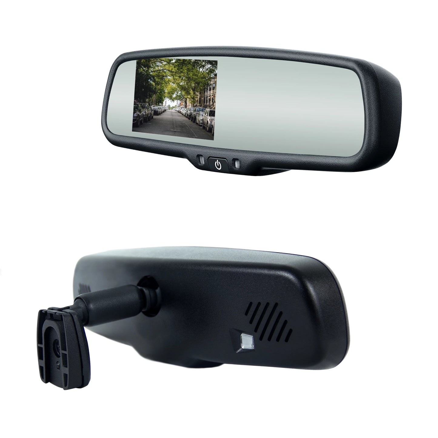 Transmitter View & Cars Tailgaters Universal | Wireless OEM Fit Mount LCD for Rear with 4.3" Screen Master Mirror