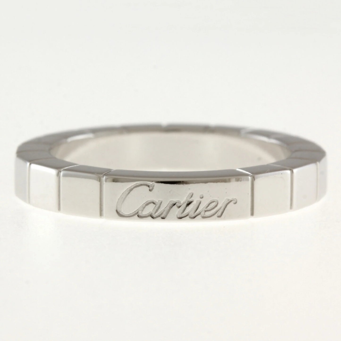 Women's Ring Cartier (Good) 18K 8 Pre-Owned CARTIER Raniere White Gold No. K18