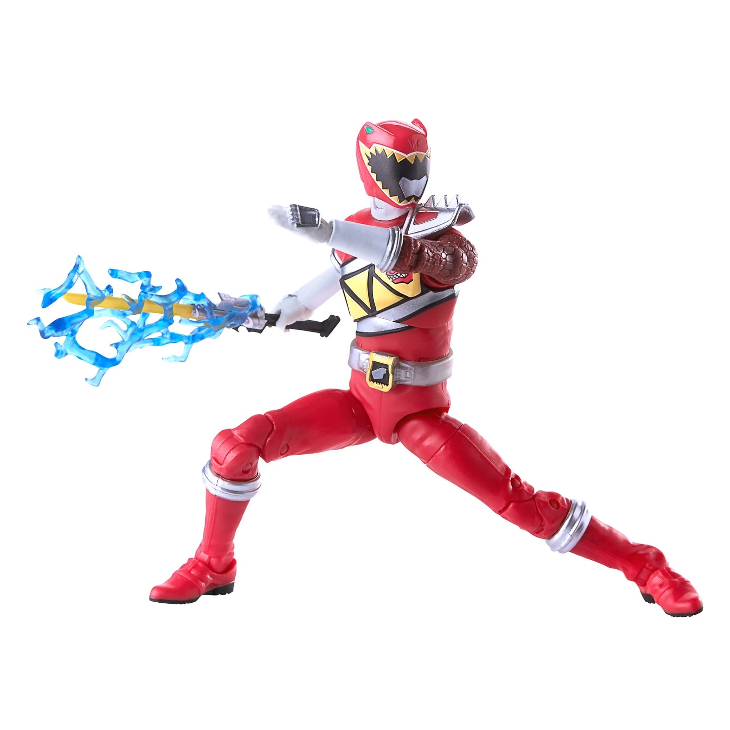 Action Toy for Boys Figure Power Lightning Ranger and Girls Charge Dino Red Collection Rangers: (6”)