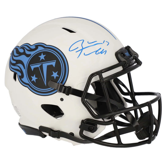 Speed Titans Authentic Tennessee Riddell Autographed Tannehill Lunar Eclipse Ryan Alternate Helmet