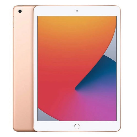 10.2" (8th - - Good Gen) - Cellular Apple Wi-Fi - (2020) Unlocked 32GB + - Refurbished iPad 8 Pre-Owned Gold -