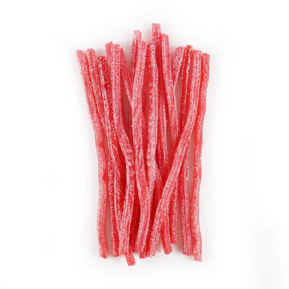 Sour Straws, (24ct Caddy) Tray Strawberry, Punch 2oz