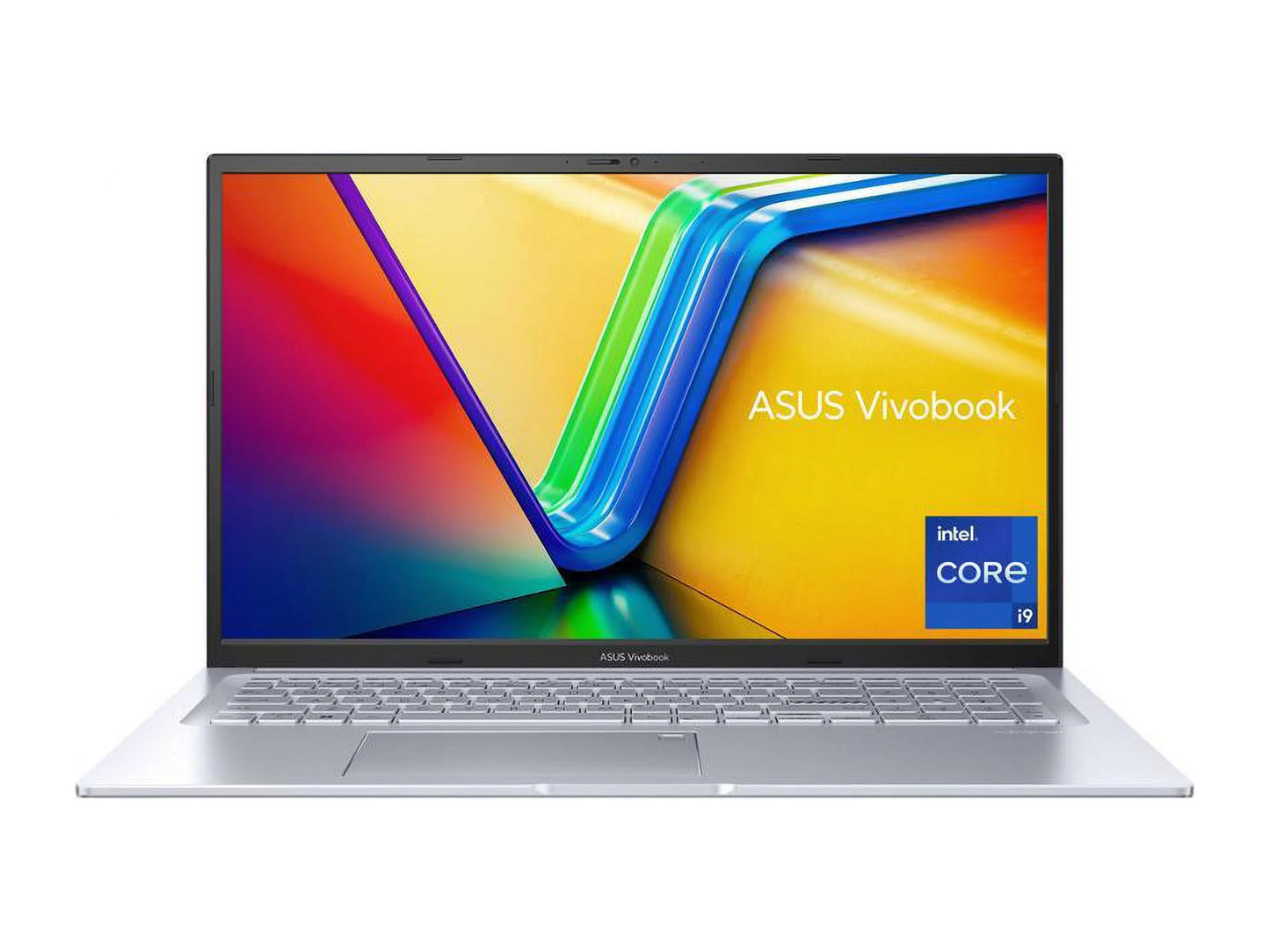 Vivobook CPU, Windows 17.3” Laptop, Intel 2023 ASUS 16GB Display, 11 Transparent Silver, 17X FHD 1TB Home, i9-13900H Core K3704VA-DH96-S SSD, RAM,