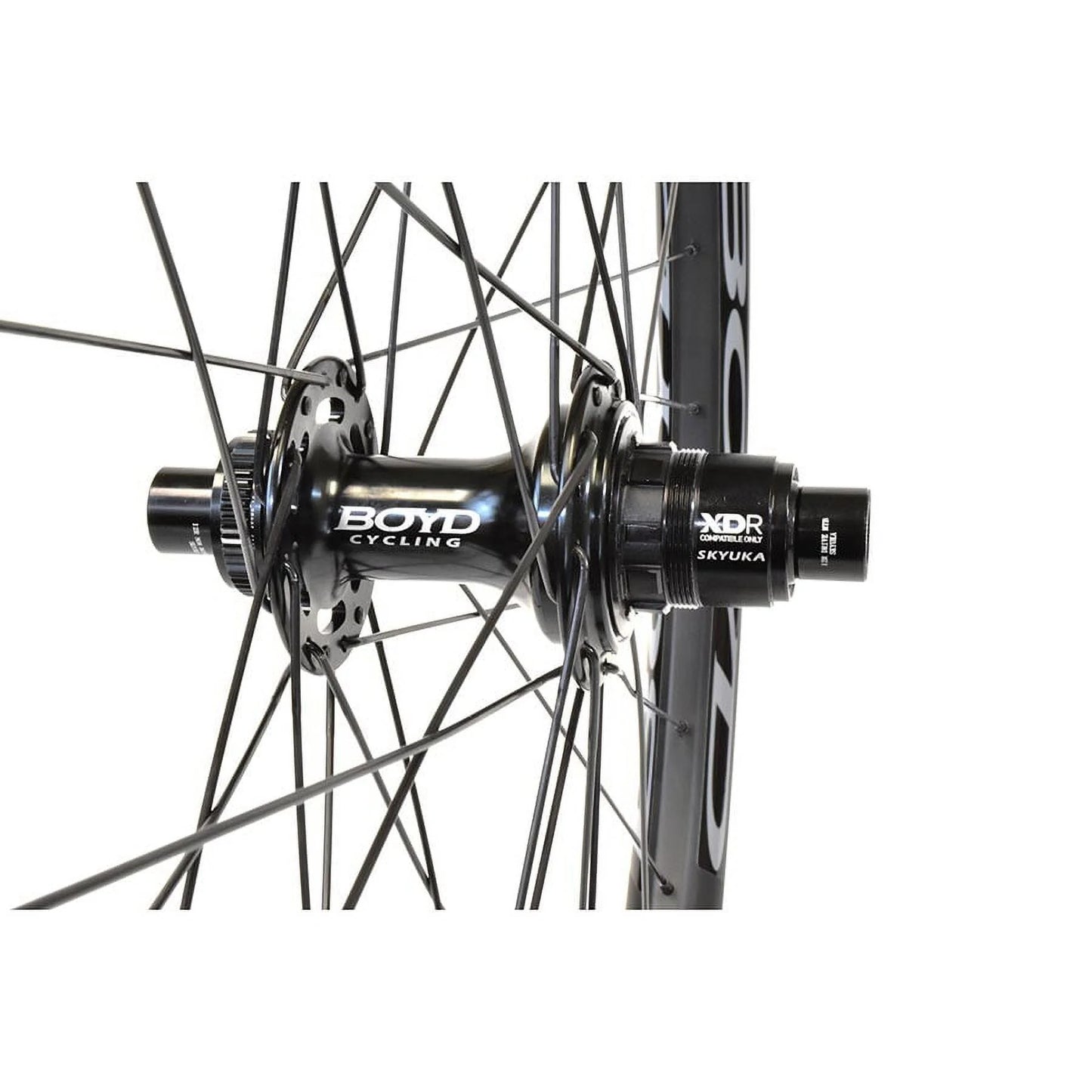 / Stumphouse, 622, 32, TA, Prologue Wheel, 12mm Holes: Shimano Boyd Spline 29'' Rear, 148mm, Cycling Disc, Micro