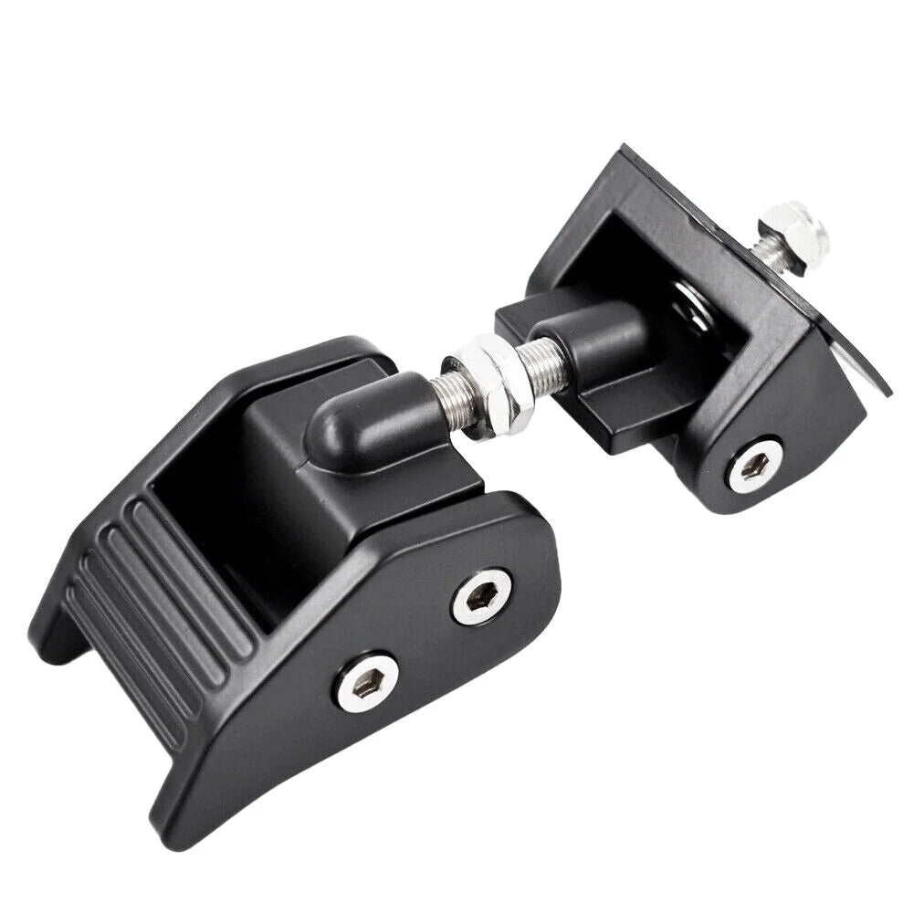 US Hood for Jeep Latch 07-18 Lock Secure Protection-Black Front Wrangler Vehicle 2 Catch JK Pack Onemayship