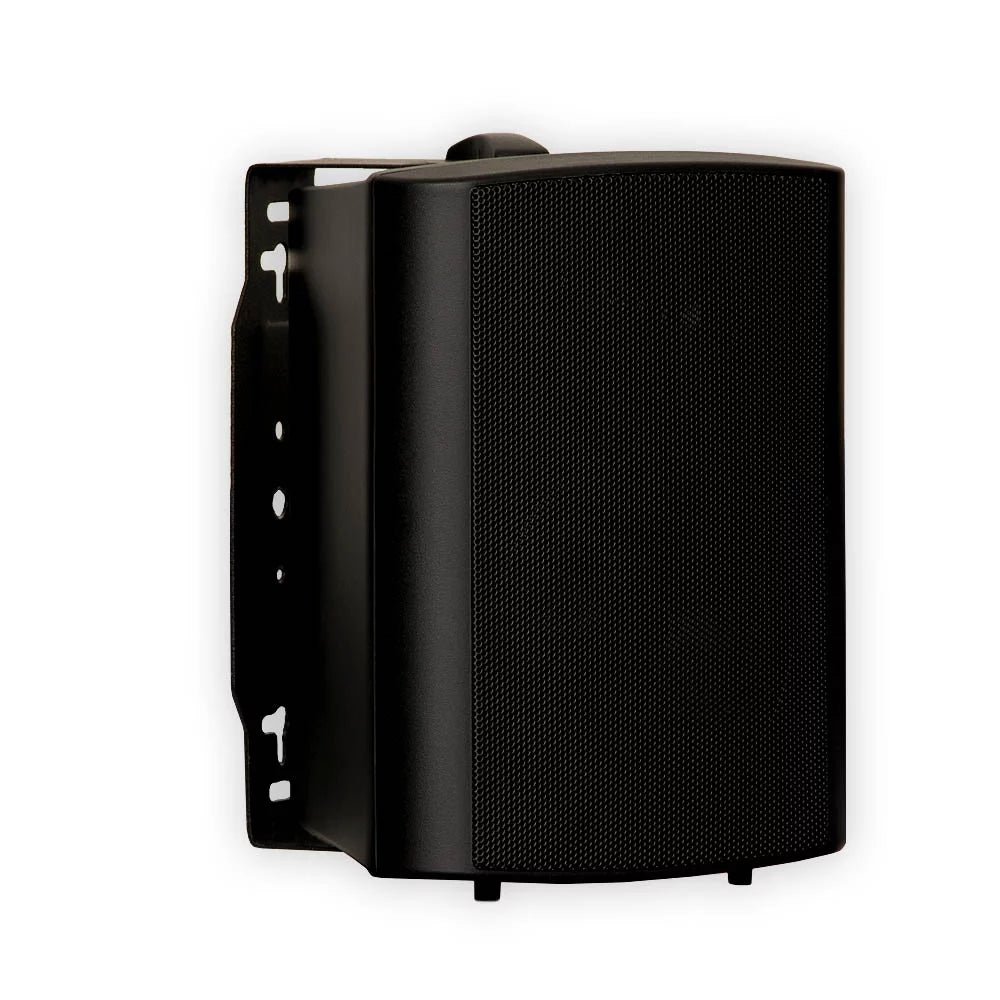 Solutions Indoor Powered TS425ODB Outdoor Speaker or Theater Pair Black Bluetooth