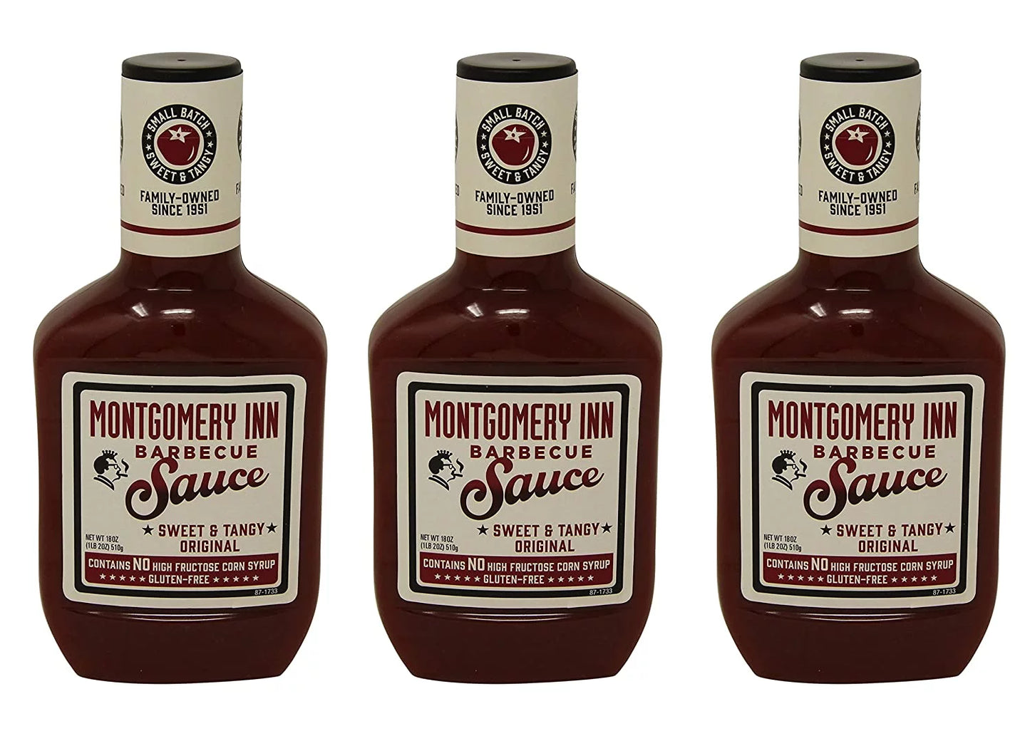 (Pack Montgomery Original, Inn 3) Barbecue of Sauce, 18oz