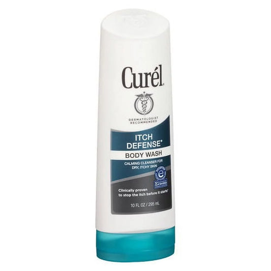 Wash, Defense For Curel Dry oz Body 10 Itch Skin,