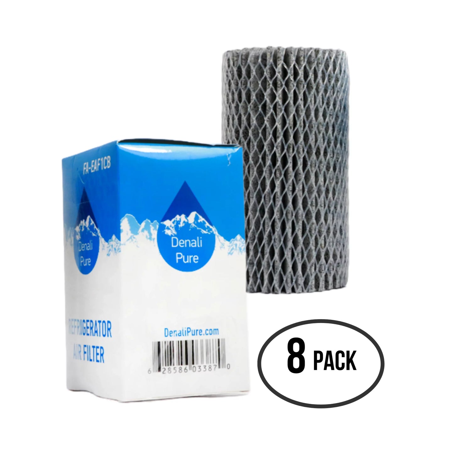 with Filter 8-Pack - Air 46-9917 GLHS39EHPW2 Replacement Compatible Fridge Air Frigidaire EAF1CB, Refrigerator for Filter Frigidaire