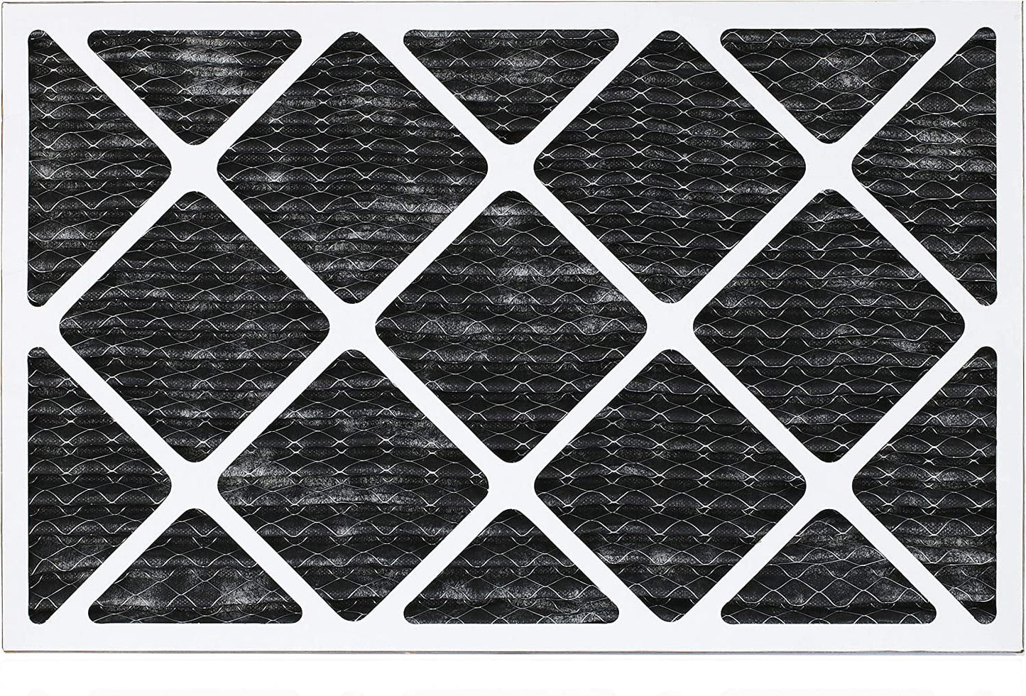 Activated with Pleated 14x24x1 Odor MERV Filterbuy 8 HVAC Filters Carbon AC (1-Pack) Eliminator Air Furnace