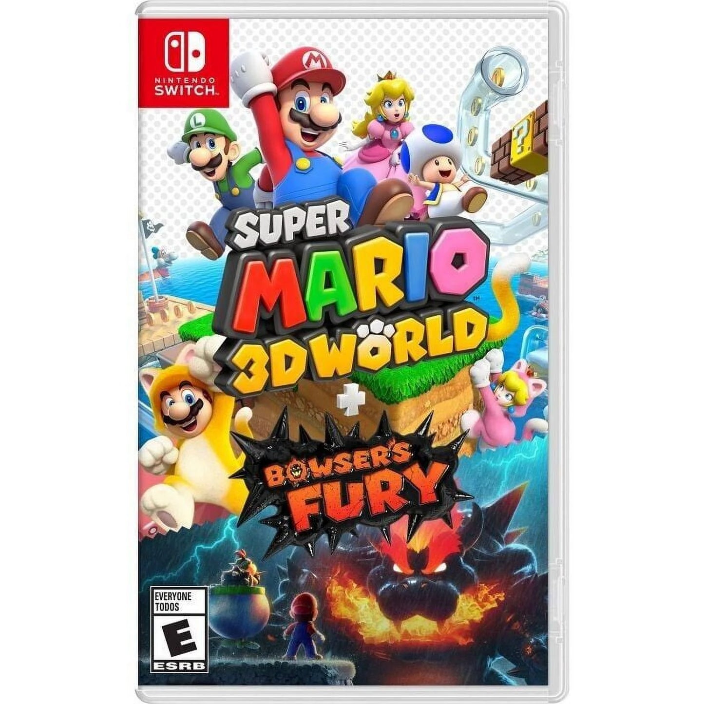 Switch (2021) New World Mario Super Fury Bowser's 3D + Game Special Brand