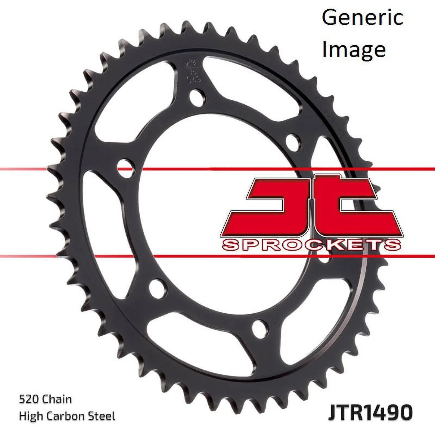 Steel 1997 Street JT Sprocket 42T GSX-R600 Rear for SUZUKI