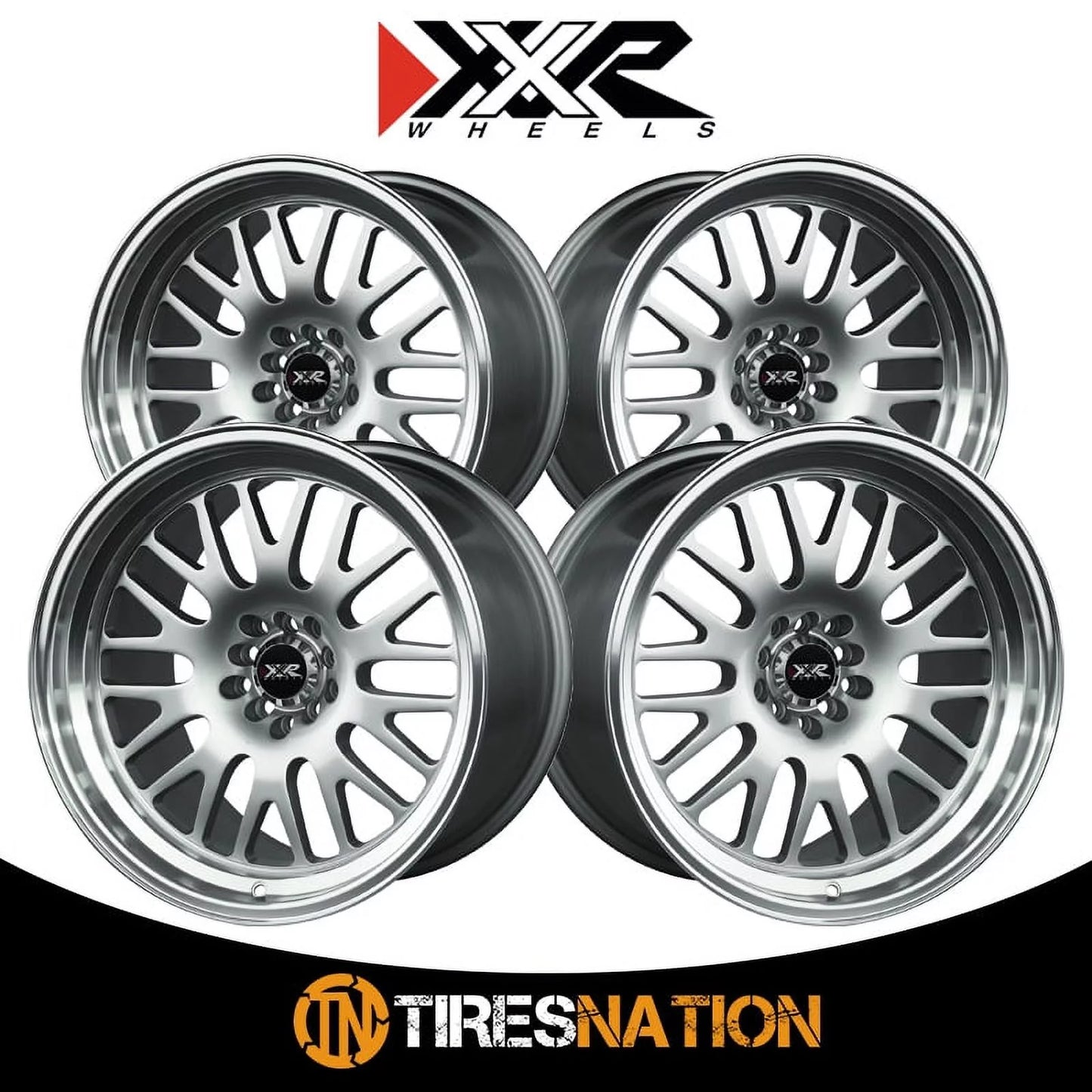 16x8 / 531 20et 4x100/4x114.3 Hyper XXR Wheel ML Silver