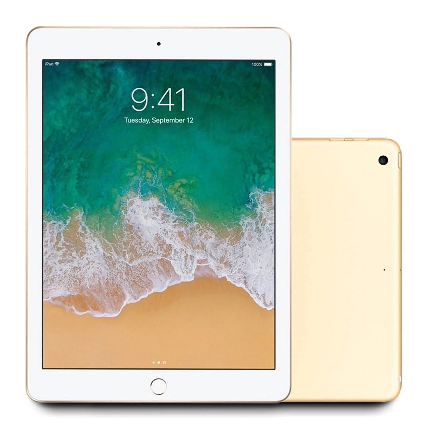 9.7in 6th Restored Wi-Fi, - Gen iPad 128GB Gold (Refurbished)