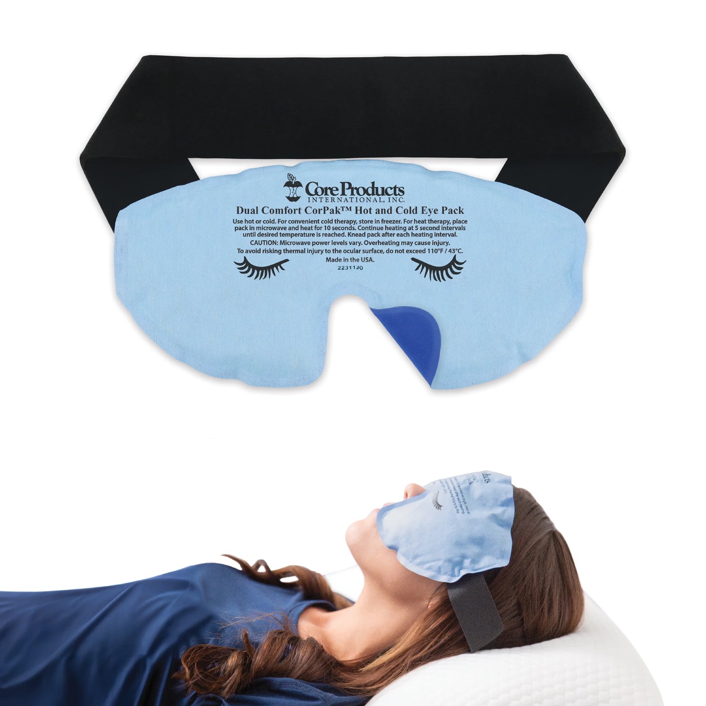 Therapy Cold Migraine or Mask Hot Eye Pack