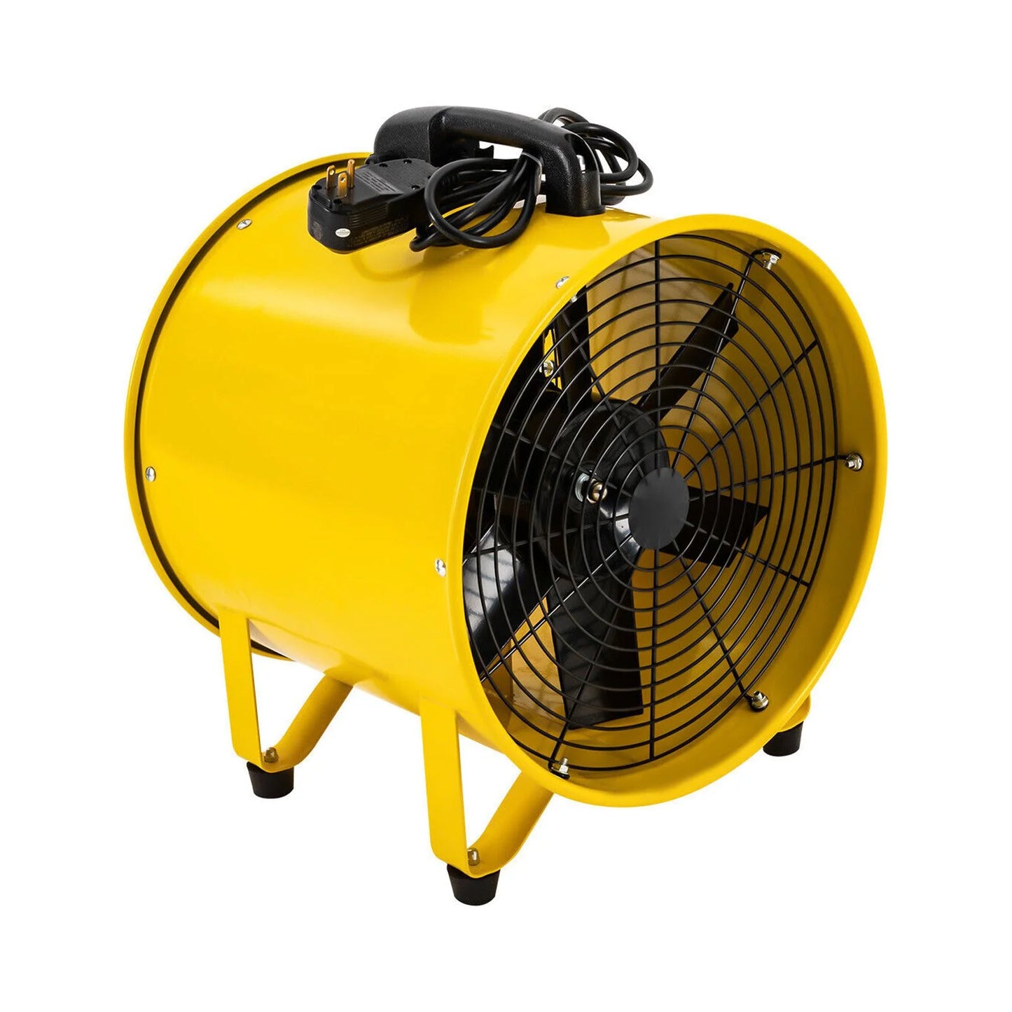 2160 Job 1100W with Fume Site Ventilator, & Duct 3178 Noise Hose, Low 32.8ft Utility Portable CFM Extractor Fan Blower and High-Velocity Home 16-Inches Exhaust for