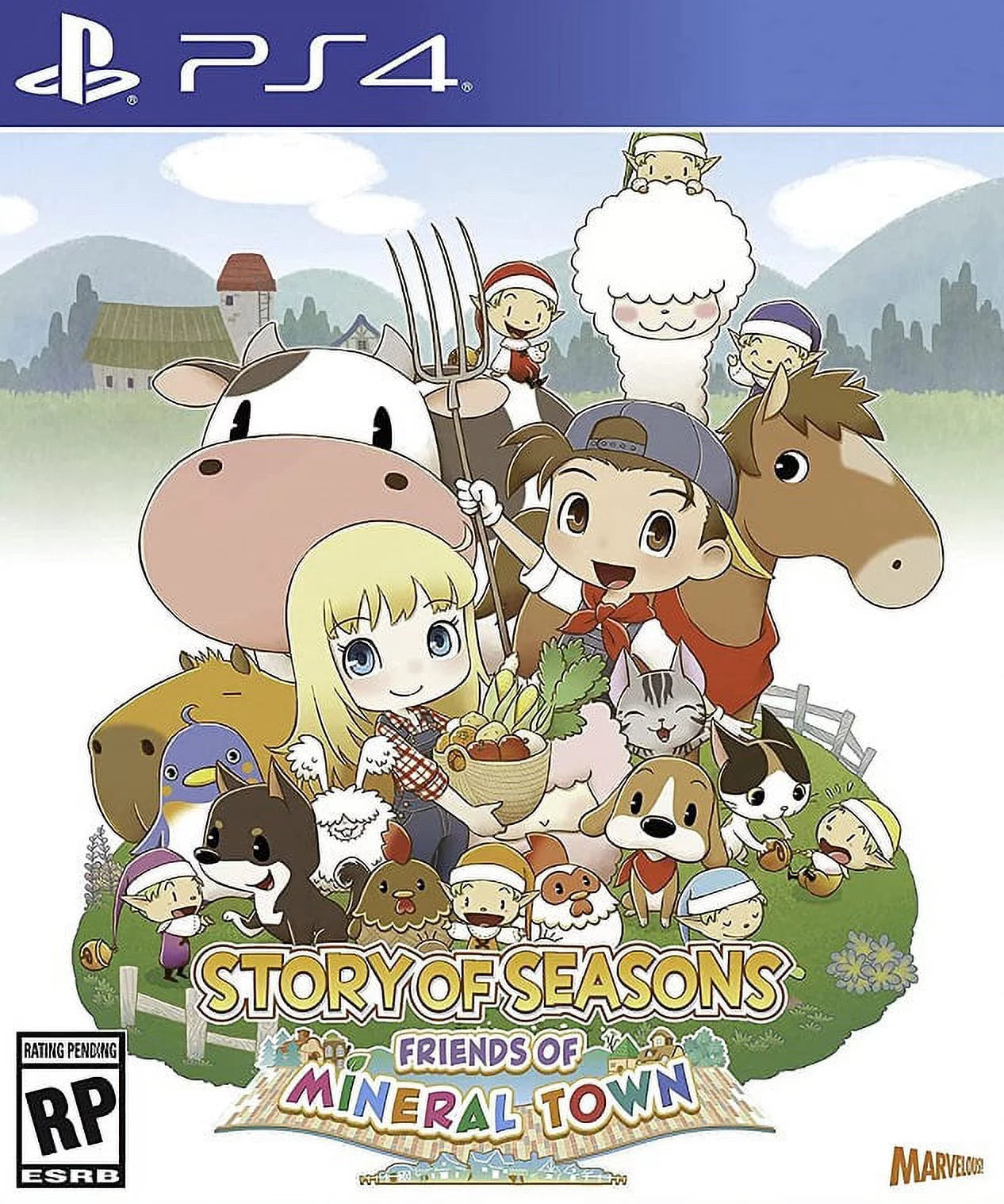 Town (Refurbished) Friends 4, Story Seasons Mineral Restored Playstation 2021) (Sony of of