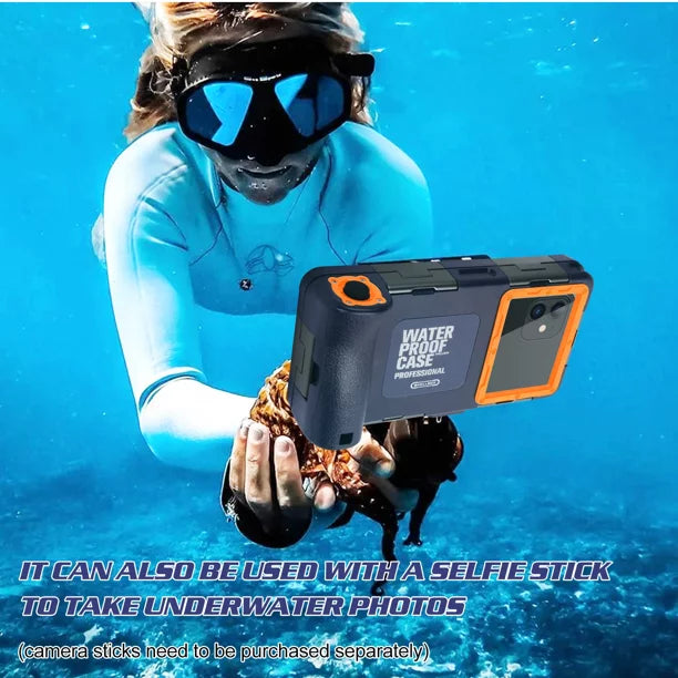 6.9 Lanyard Photo Waterproof Protective Housing Phones Lenovo Swimming all A6600 with [15m/50ft] Professional to Case Underwater Up Video for UrbanX And LCD Surfing Inch Diving Snorkeling