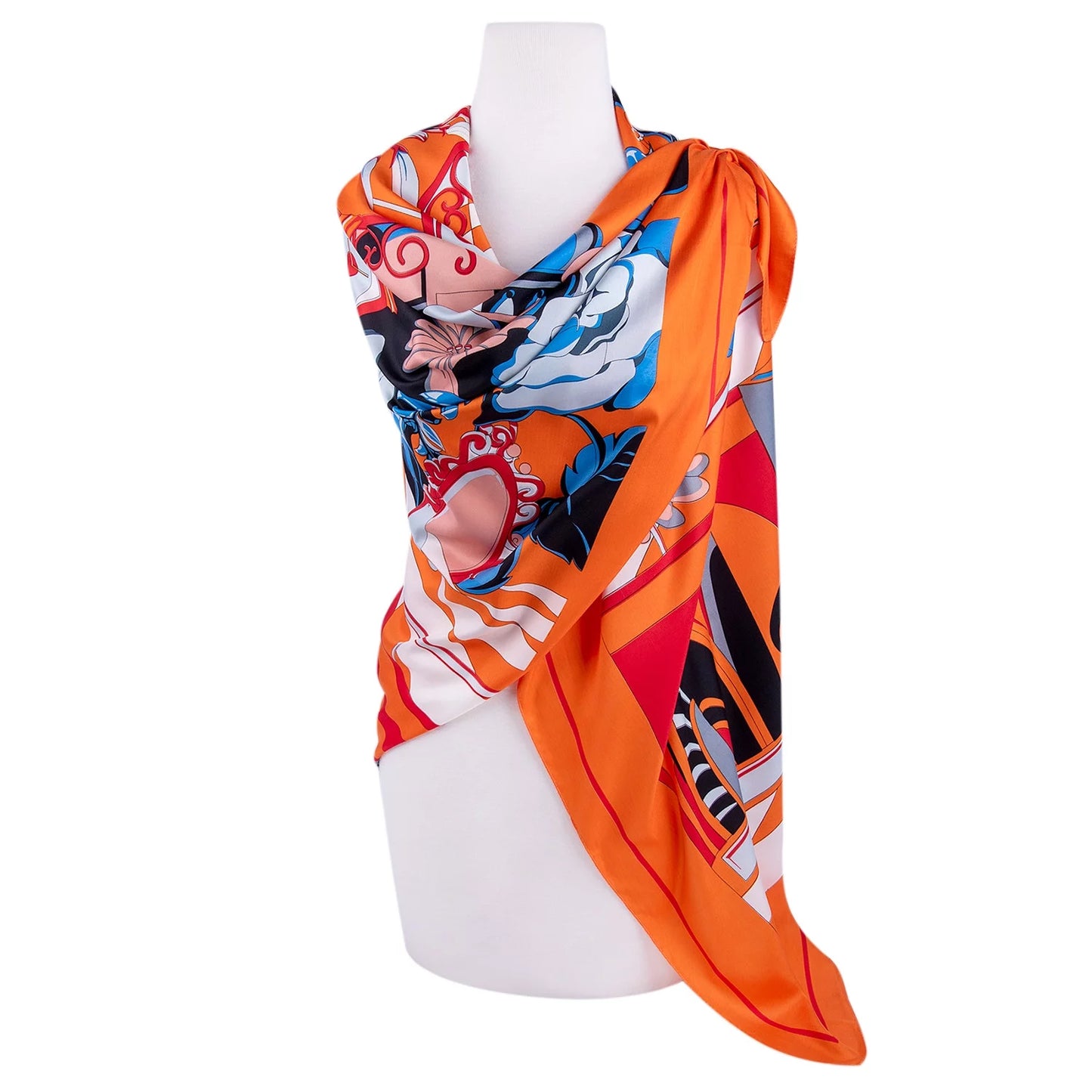 Wedding STP Shawl (130 Women Wrap cm) Scarf Travel for * Silk 51x51'' GOODS Evening and Shawl Shawl Illusion 130 Tops for Fashion