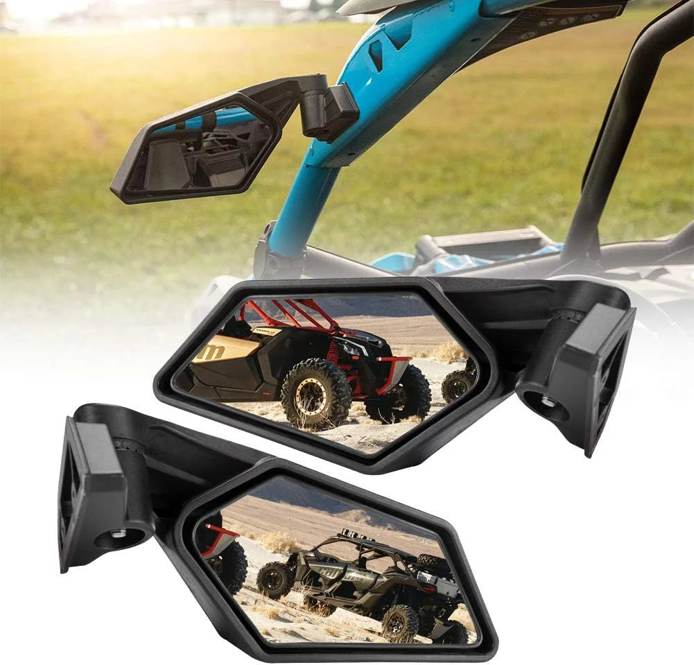 X3 UTV for View A PRO Maverick Rear Can-Am Mirrors &