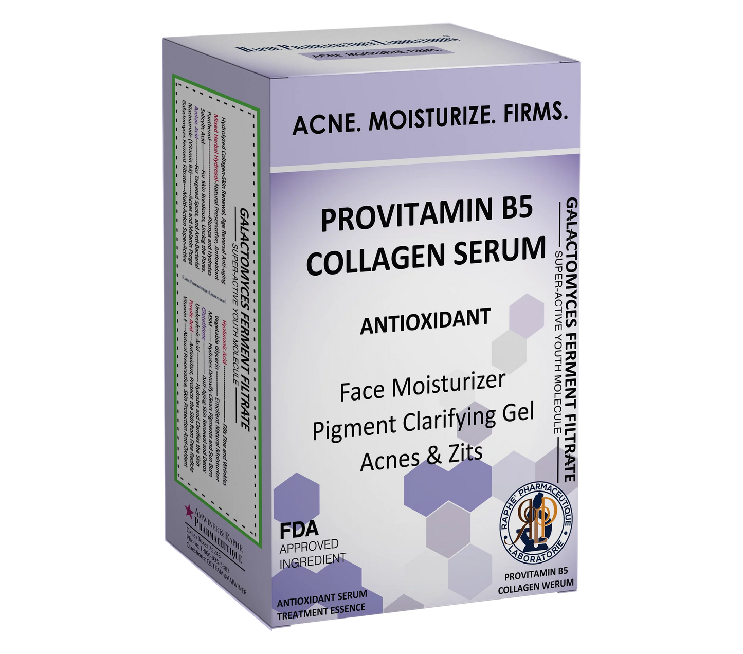 2 Antioxidant Moisturizer of Serum Firm in Remover 2 Spots and Lift Pack A Acnes 1