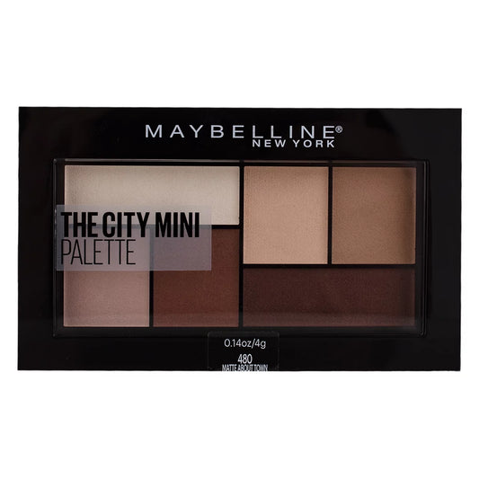 0.14 of Eyeshadow Town (Pack Matte 6) oz Maybelline Mini City About The Palette Makeup,