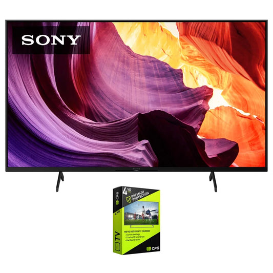 Smart Extended Protection Ultra TV 4 X80K 4K HD KD-65X80K (2022) Premium Yr LED Service Plan Sony 65"