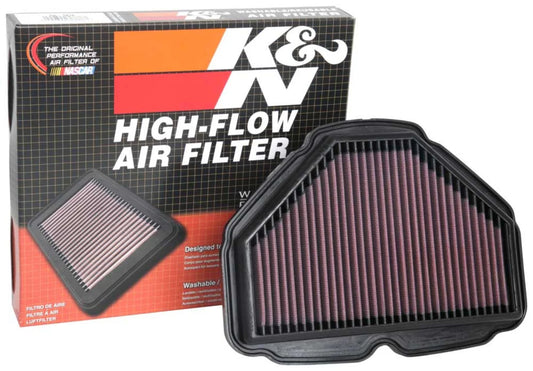 Wing, High Tour, HA-1818 (GL1800 HONDA Engine Air Auto. 2018-2019 DCT) Premium, Tour Auto. Airbag Performance, Powersport K&N Air Filter: DCT, Filter: Gold