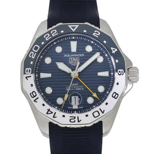 (New) Blue Caliber Aquaracer Watch WBP2010.FT6198 7 Men's 300 Tag Professional Heuer GMT Pre-Owned