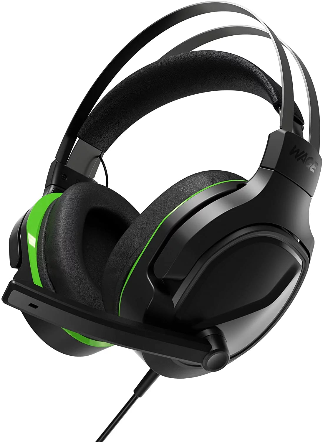 (WMAGY-N080) Gaming Wage Universal Headset Pro Black/Green -